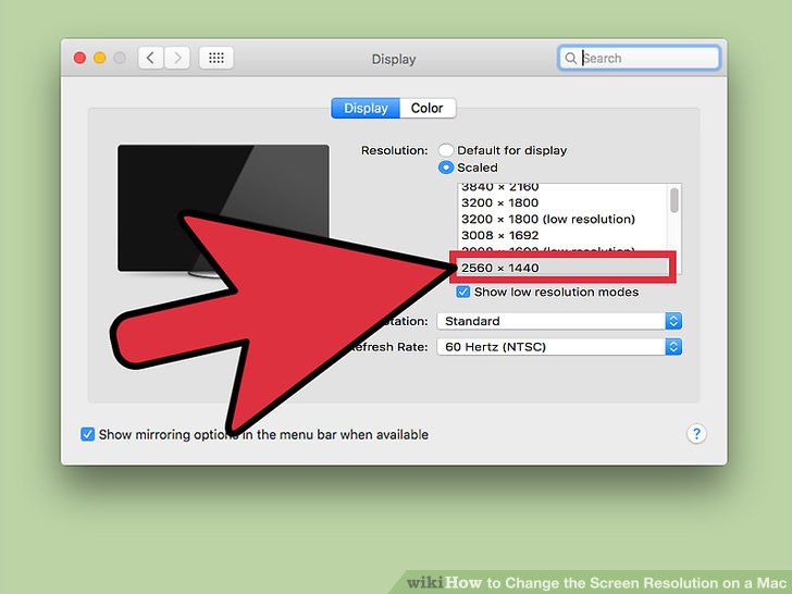 Mac App Change Display Resolution